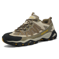 Miniatyrbillede 1 af 5: Herre Dame Vandresko Lav Top Sneakers Til Udendørs Trailløb Trekking Vandring 3D6136 Khaki EU 38