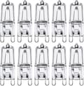 G9 Halogenlampor G9 35w G9 Kapsellampor 230v 2800k Varmvitt Dimbar 10-pack