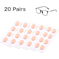 Miniatyrbilde 2 av 5: Nese pads for briller, 20 par myke skum nese pads, selvklebende anti-skli myke skum briller nese pads hudfarge/1mm