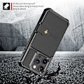 Miniatyrbild 5 av 5: Iphone 15 Pro Max Fodral Med Korthållare, Hållbart Stötsäkert Robust Telefonfodral Red iphone 15 Plus