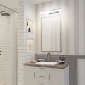 Miniatyrbillede 3 af 5: LED Spejllys 40cm, Badeværelses Væglampe 585lm 9w 6000k, Ip44 LED Justerbar [Energiklasse F]