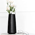 Miniatyrbillede 4 af 5: Keramisk Vase - Blomstervase Stil Til Moderne Bordhylde Boligindretning, Egnet Til Pejs Soveværelse Køkken