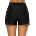 Miniatyrbild 5 av 5: Sommar Nya Dam Baddräkt Trosor Snörning Justerbara Badkläder Slim Strandkläder Shorts Sportbyxor Badshorts Underdelar Black L