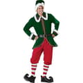 Herre Elf Julemand Kostume Deluxe Sæt Cosplay Dragt L