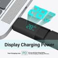 Pikkukuva 2 / 5: USB C - USB C -sovitin PD-pikalataus USB C -uros - Type C -naarasliitin
