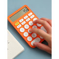 Miniatyrbild 3 av 5: Elektrisk digital miniräknare kontorsmaterial bärbar för studenter yellow