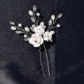 Miniatyrbilde 1 av 5: Hårnål i antikk stil med perler, super fe blomsterhårnål, klassisk hårnål