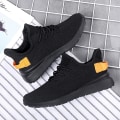 Miniatyrbillede 4 af 5: Kvinders Løbesko Letvægts Åndbare Vandresko Atletiske Mode Sneakers 1075 Black EU 39