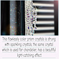 Miniatyrbild 5 av 5: Solskydd Hängande Mig En Solskydd Regnbågstillverkare Pläterad Solskydd #yogu