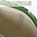 Miniatyrbild 3 av 5: Resväska för damer i canvas, stor kapacitet och bärbar, tillverkad av canvas style1