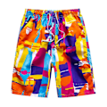 Pikkukuva 1 / 5: Kesän ulkoilu rantashortsit hengittävät nopeasti kuivuvat uimahousut naisille ja miehille 2XL Multicolored Male