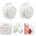 Miniatyrbilde 4 av 5: 4 stykker stekepanne knapp beskyttelse for baby gasskomfyr knotter barnesikring beskyttelse for vaskemaskin oppvaskmaskin