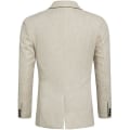 Miniatyrbillede 3 af 5: Herre Casual Blazere Slim Fit Jakkesæt Jakker Stilfuld Hakket Revers Blazer Khaki XL