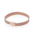 Pikkukuva 1 / 5: Naisten kudottu rannekoru, koru, viehätys, perusmalli, tyttöystävän syntymäpäivälahja 16cm Rose Gold