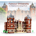 Miniatyrbillede 5 af 5: Byggeklodssæt, Verdensberømte Universitetsmodel Samlelegetøj, Mini Klodssæt Til Elskere, Gave Til Voksne Og Børn 4823 Dele