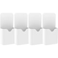 Miniatyrbillede 1 af 5: Magnetisk Opbevaringsboks, [4 stk.] Magnetisk Penneholder til Opbevaring af Tuscher, Viskelædere, Organizer til Køleskab, Skrivebord, Skab og Andre Magnetiske Overflader - W