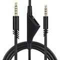 Miniatyrbilde 3 av 5: Erstatningslydkabel for spillheadset, 2 m justerbar erstatningskabel, 3D stereo volumkabel for Astro A10 A40 A30