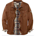 Pikkukuva 1 / 4: Miesten pitkähihainen paita, rento flanellipaitatakki Brown 4XL