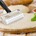 Miniatyrbilde 4 av 5: Pizza Deig Rulle, Deig Docker Rulle for Pizza, Spiked Rulle Pizza Deig Docker - Bakverk Rulle, bakeutstyr
