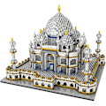 Miniatyrbillede 5 af 5: Verdensberømt Arkitektur Taj Mahal Palads Model 3d Diamant Mini Diy Mikro Konstruktion Nano Blokke Byggeklodser Børne Gaver Legetøj
