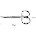 Miniatyrbillede 3 af 5: Yanshg Rustfri Stål Saks Øjenbryn Skønhed Små Saks Øjenbrynssaks X5 Pcs