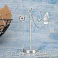Miniatyrbilde 2 av 5: Newtons Pendel Vugge Balanse Ball Newtons Vugge Pendel Borddekorasjon Newtons Vugge Balanse Ball Hjemmekontor Dekor (the Surf)