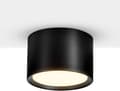 LED Takspotlight Svart Varmhvit 3000k 12w 140mm [energiklasse E]