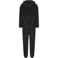 Miniatyrbillede 4 af 5: Dame Sexet Dyb V-hals Bodycon Jumpsuit Pyjamas Langærmet Romper Nattøj Black XL