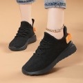 Miniatyrbillede 5 af 5: Kvinders Løbesko Letvægts Åndbare Vandresko Atletiske Mode Sneakers 1075 Black EU 36
