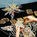 Miniatyrbild 3 av 5: Piececool 3D-metallpussel Konstellationskit Vattumannen Fiskarna Väduren Gör-det-själv-monteringssats Pussel Leksaker för tonåringar LEO