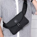 Pikkukuva 3 / 5: Vintage Canvas Messenger Bag Olkalaukku black