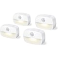 Miniatyrbild 1 av 5: 4-pack 3a batteridrivna rörelsesensor inomhuslampor (batteri ingår ej)