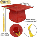 Miniatyrbillede 2 af 5: Unisex Studenterhue, Justerbar Dimittendhue Studenterhue Til Dimission Universitet Gymnasium Voksen Top Hat