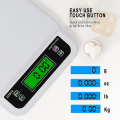 Pikkukuva 4 / 4: Elektroniset keittiövaa'at 30kg / 1g. Ruokavaa'at digitaalinen ruoanlaitto kotikokkaukseen hedelmien punnitus monitoimivaaka (väri: valkoinen. Koko: 30kg-1g)