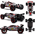 Pikkukuva 2 / 5: Rc Racing -autot 2,4 GHz radio-ohjattava auto 1:20 2wd (punainen 23211)