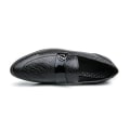 Miniatyrbillede 3 af 5: Herre Casual Sko Lædersko Dækker Fod Sko Fr3522 Black EU 42