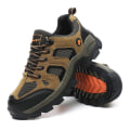 Miniatyrbild 3 av 5: Herrsneakers Lågtopps Vandringsskor För Utomhusspårning Vandring Promenader 102 Brown EU 39