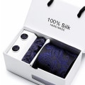 Miniatyrbilde 1 av 3: Slips Gavesett for Menn 5-delt Dress Slips Business Formell Bryllupsslips B01