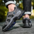 Miniatyrbild 5 av 5: Herrsneakers Lågtopps Vandringsskor För Utomhusspårning Vandring 102 Gray EU 41