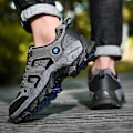 Miniatyrbild 5 av 5: Herrsneakers Lågtopps Vandringsskor För Utomhusspårning Vandring Promenader 102 Gray EU 43