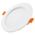 6 st 230v 5w Ultra Flat LED Infällda Spotlight, 3000k, Bländardiameter 75mm