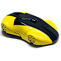 Pikkukuva 2 / 5: Urheiluauton puhelinpidike automalli magneettikiinnitys urheiluauton puhelinteline Yellow
