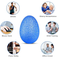 Miniatyrbilde 4 av 4: Eggformede grepsballer, 4 stykker antistressball med forskjellige hardhetsgrader, fingergrepsballer, trykkavlastning