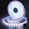 Miniatyrbild 1 av 5: 2v LED-remsa kall vit 6500k, 5 meter flexibel 300 lysdioder 5050 smd ip65 vattentät LED-remsa