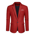 Pikkukuva 2 / 5: Miesten Slim Fit Bleiseri, Yksirivinen Yhdellä Napilla Red XL