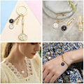 Pikkukuva 5 / 5: 40 kpl Alloy Enamel Clock Charms Emaliriipus DIY-korujen valmistukseen