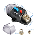 Miniatyrbillede 2 af 5: Bilsikringsholder 12v-48v Lydsikringsbeskyttelsessystem til bil, autocamper, båd (60a)