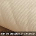 Miniatyrbillede 4 af 5: Broderede gulvmåtter, absorberende dørmåtter til badeværelse, skridsikre badeværelsesmåtter, dørmåtter af memoryskum, soveværelsestæpper