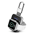 Miniatyrbillede 1 af 3: Bærbar trådløs oplader, ekstern powerbank med nøglering, business, rejse-ur-oplader