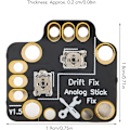 Miniatyrbild 5 av 5: Drift Repair Board, 10st Universal 3D Analog Stick Drift Fix Mod Enkel Att Använda Gamepad Joystick Drift Repair Board för PS4, PS5